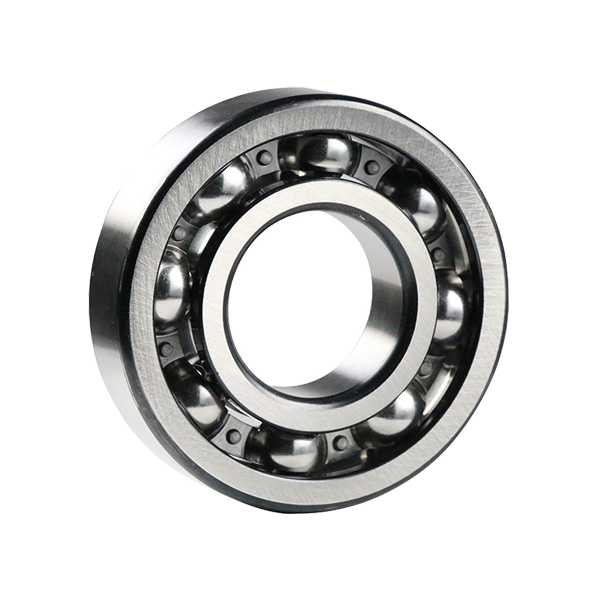 Deep groove ball bearing with filling slot
